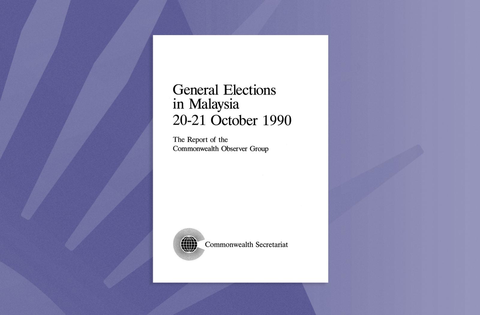 General Elections in Malaysia, 20–21 October 1990