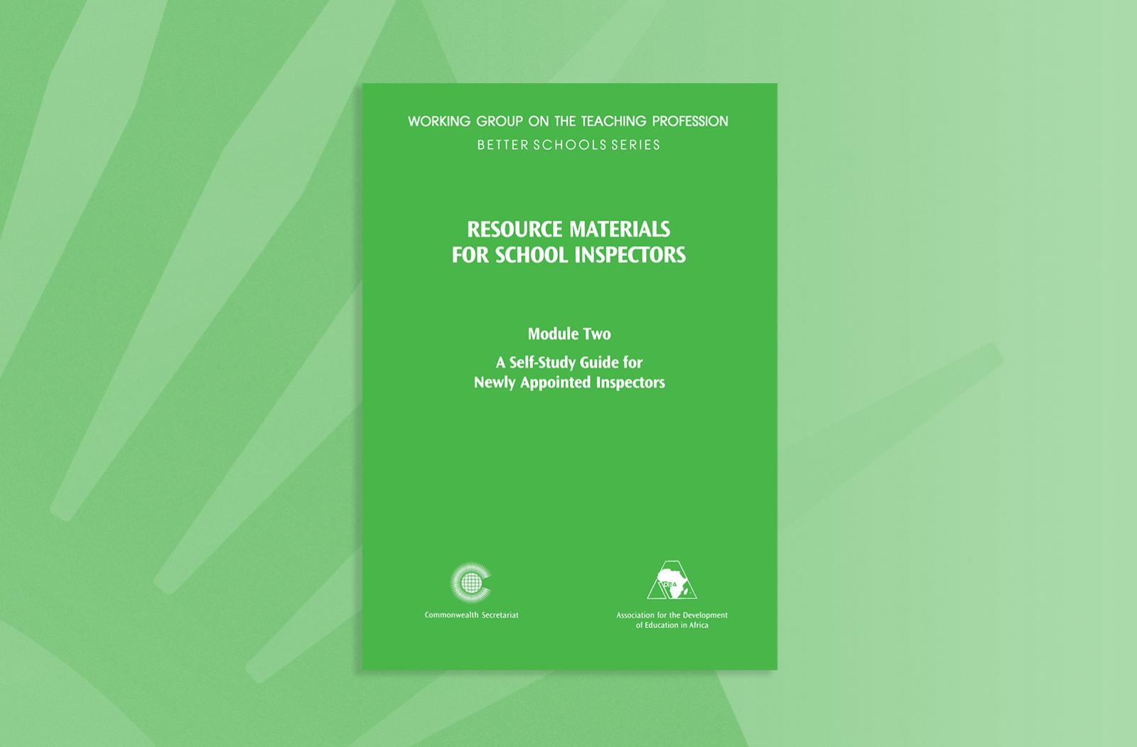 Resource Materials for School Inspectors