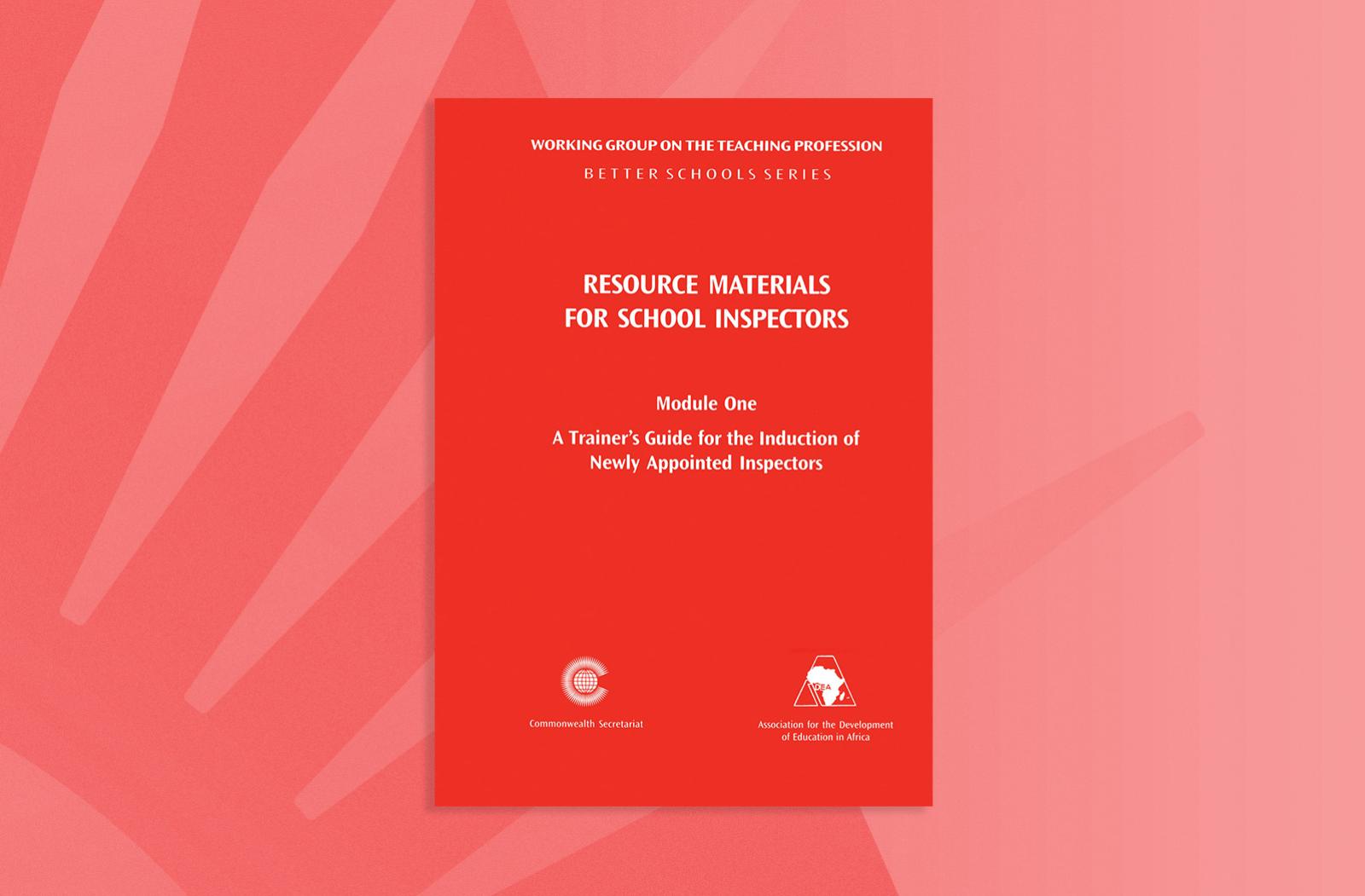 Resource Materials for School Inspectors