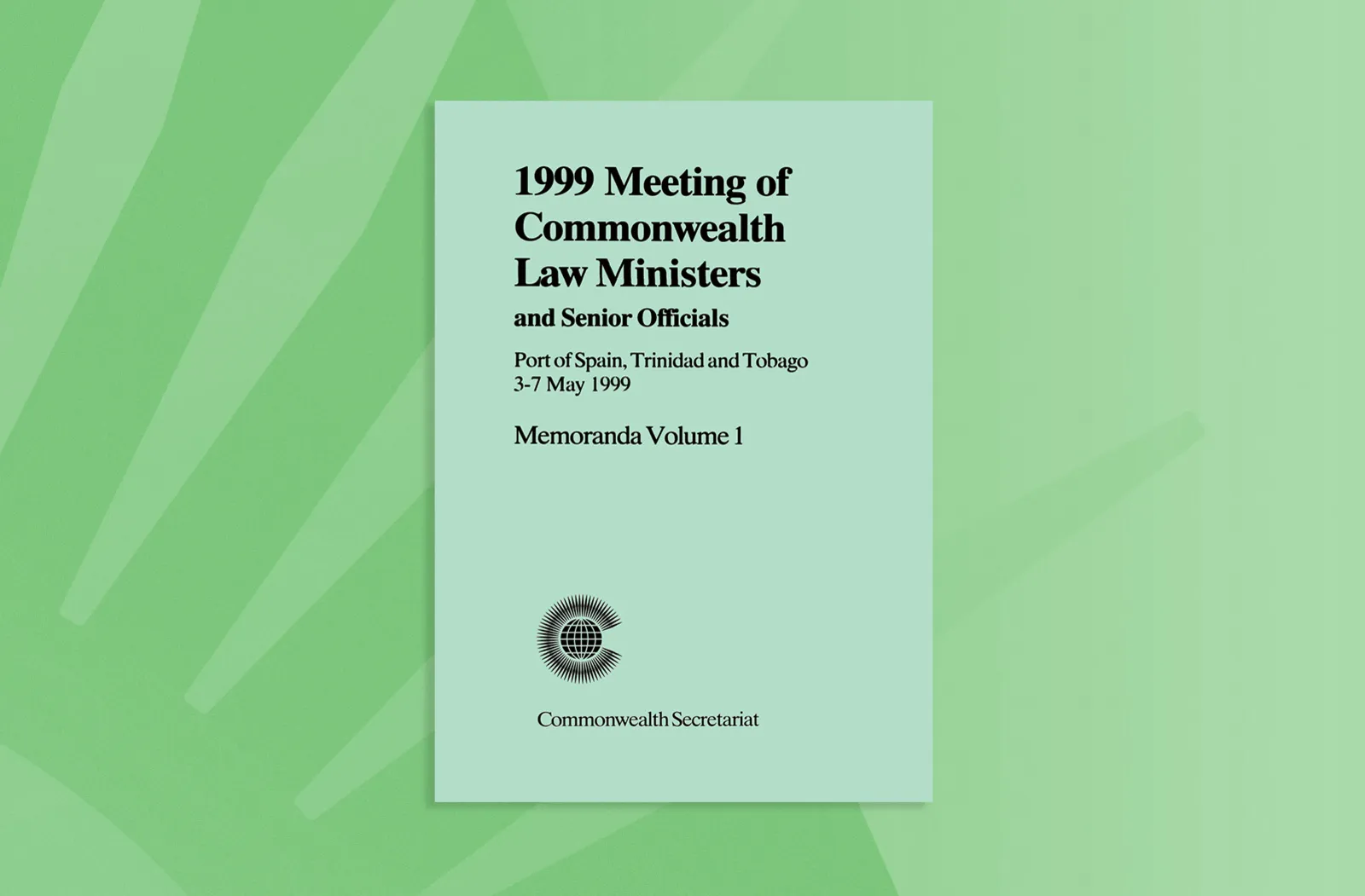 1999 Meeting of Commonwealth Law Ministers and Senior Officials