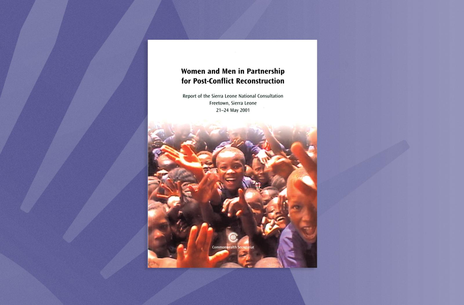 Women and Men in Partnership for Post-Conflict Reconstruction