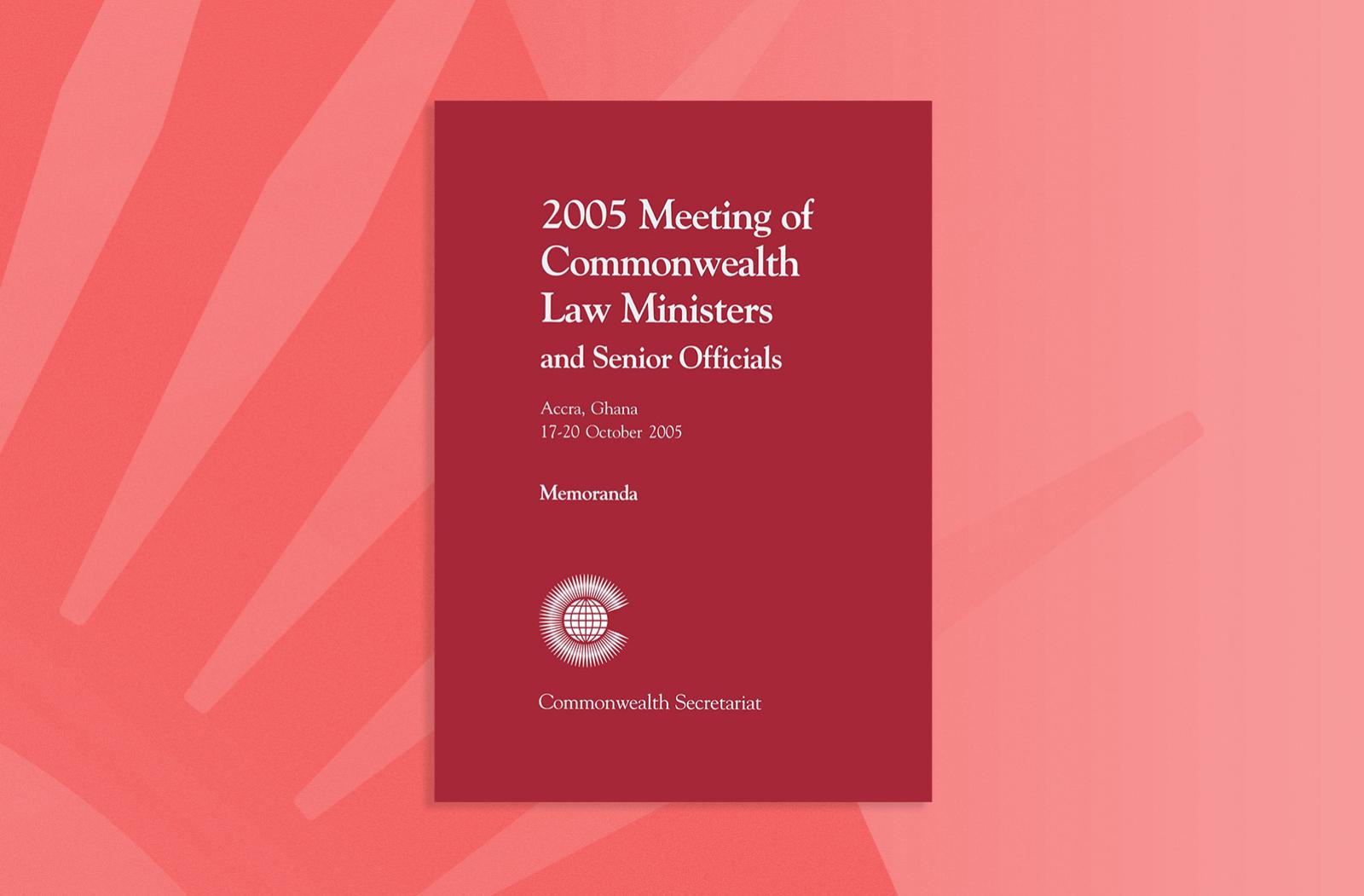 2005 Meeting of Commonwealth Law Ministers and Senior Officials