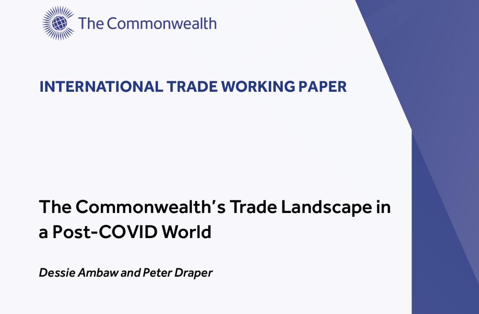 The Commonwealth's Trade Landscape in a Post-COVID World