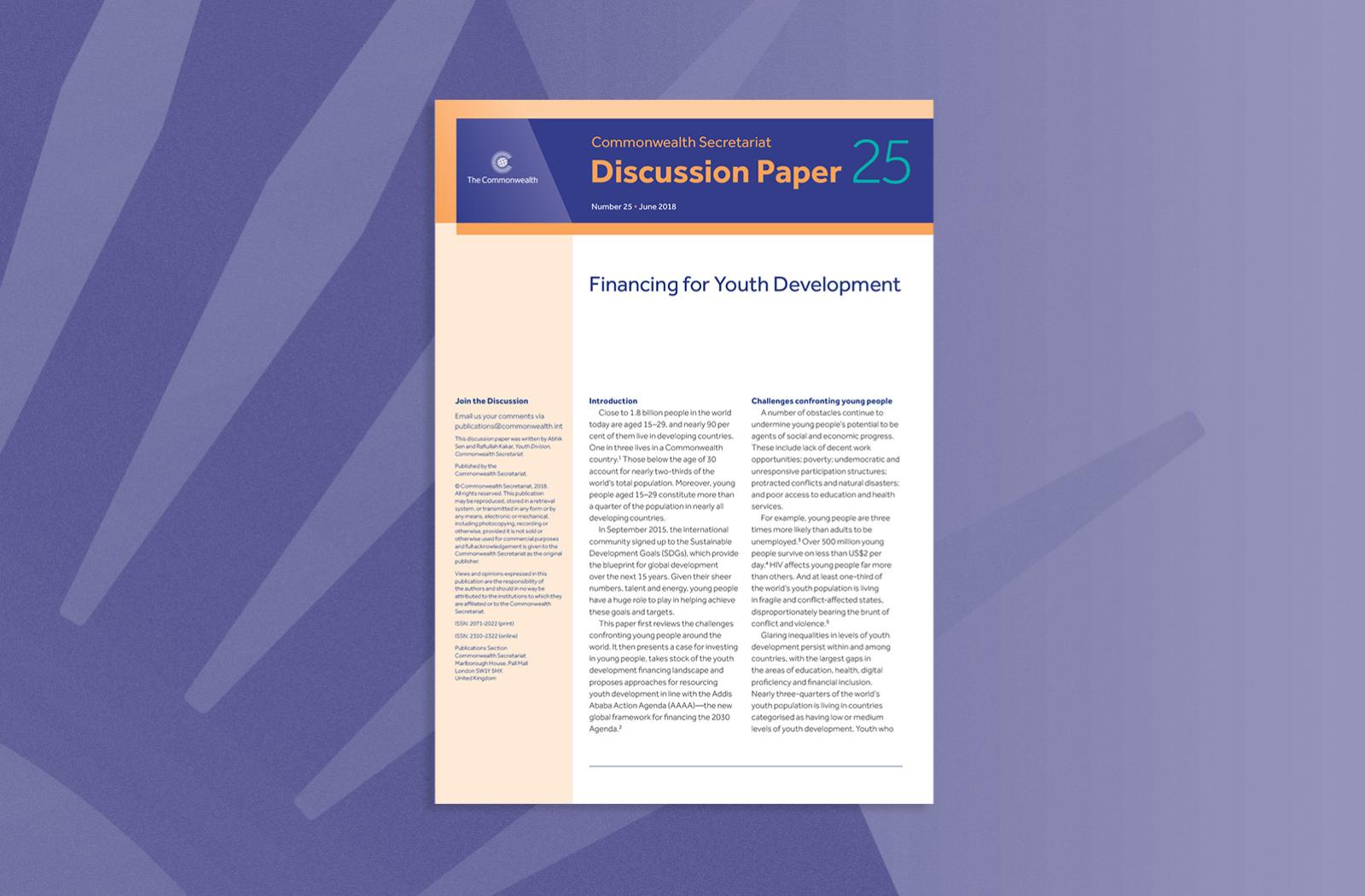Financing for Youth Development