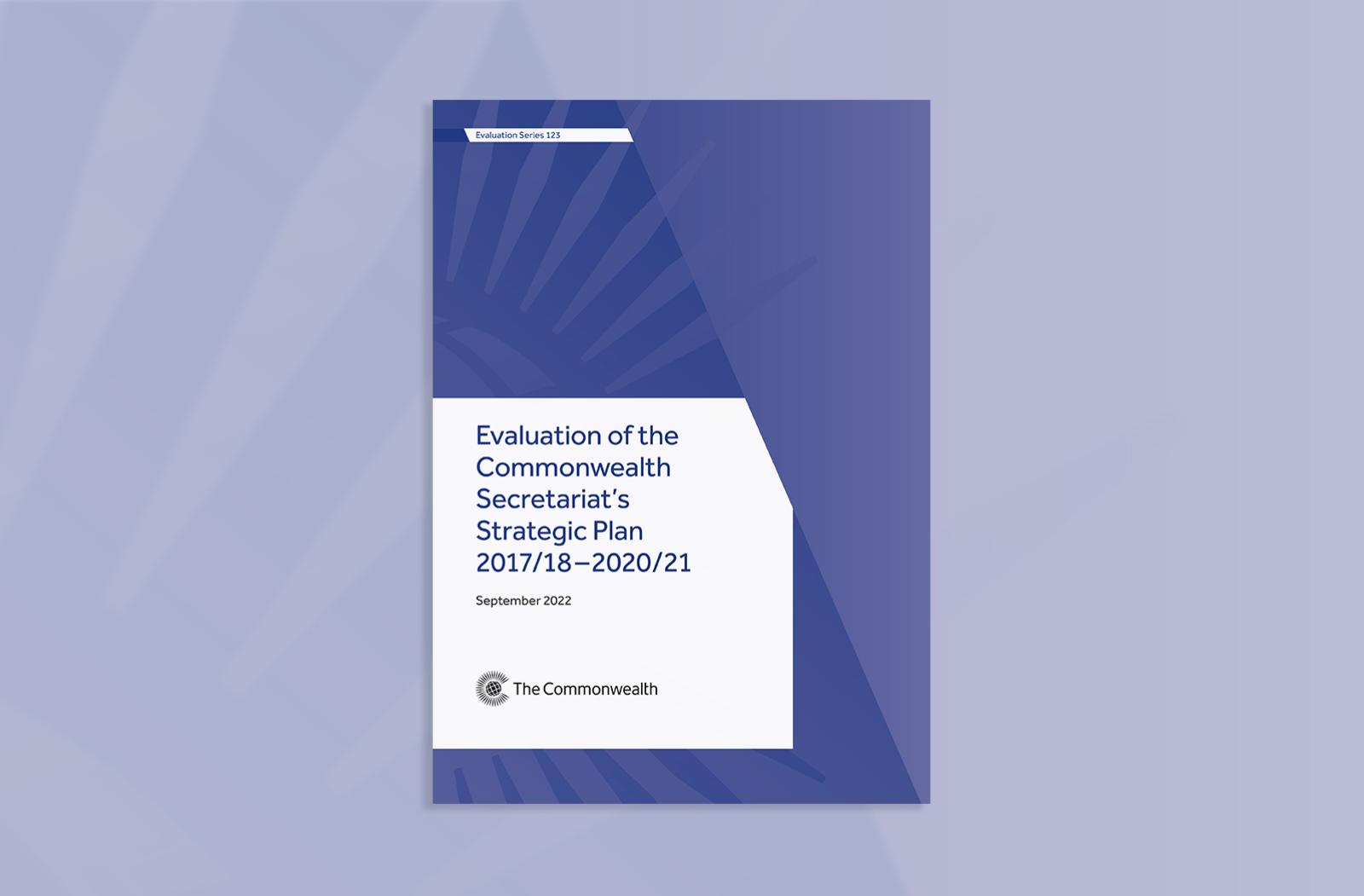 Evaluation of the ������'s Strategic Plan 2017/18 - 2020/21