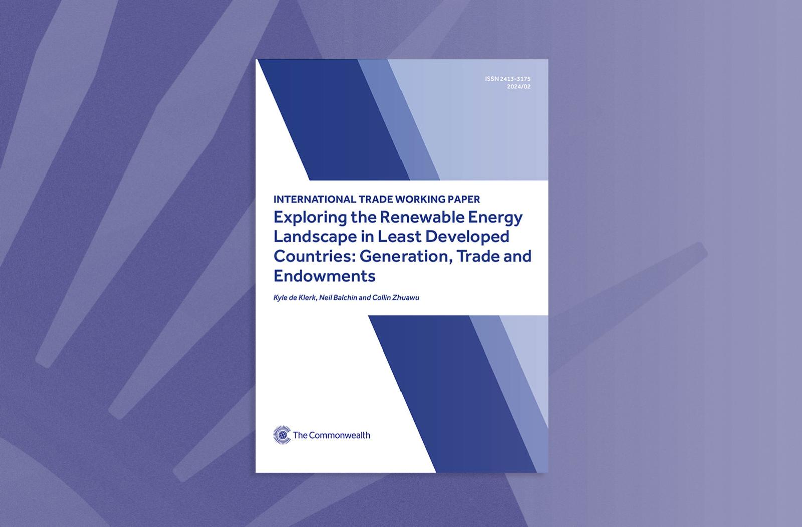 Exploring the Renewable Energy Landscape in Least Developed Countries: Generation, Trade and Endowments