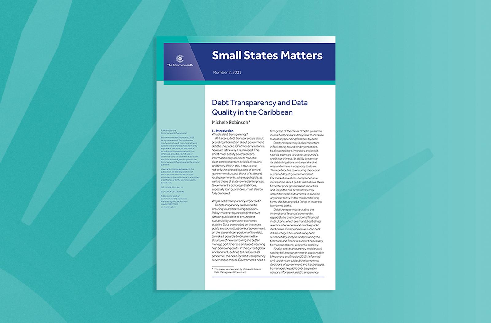 Debt Transparency and Data Quality in the Caribbean