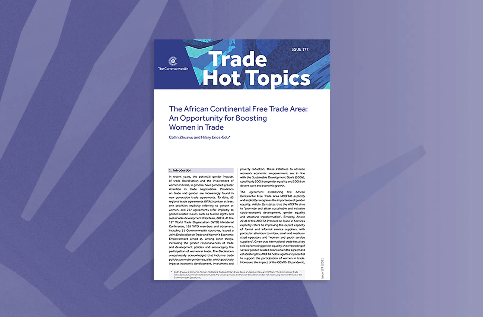 The African Continental Free Trade Area