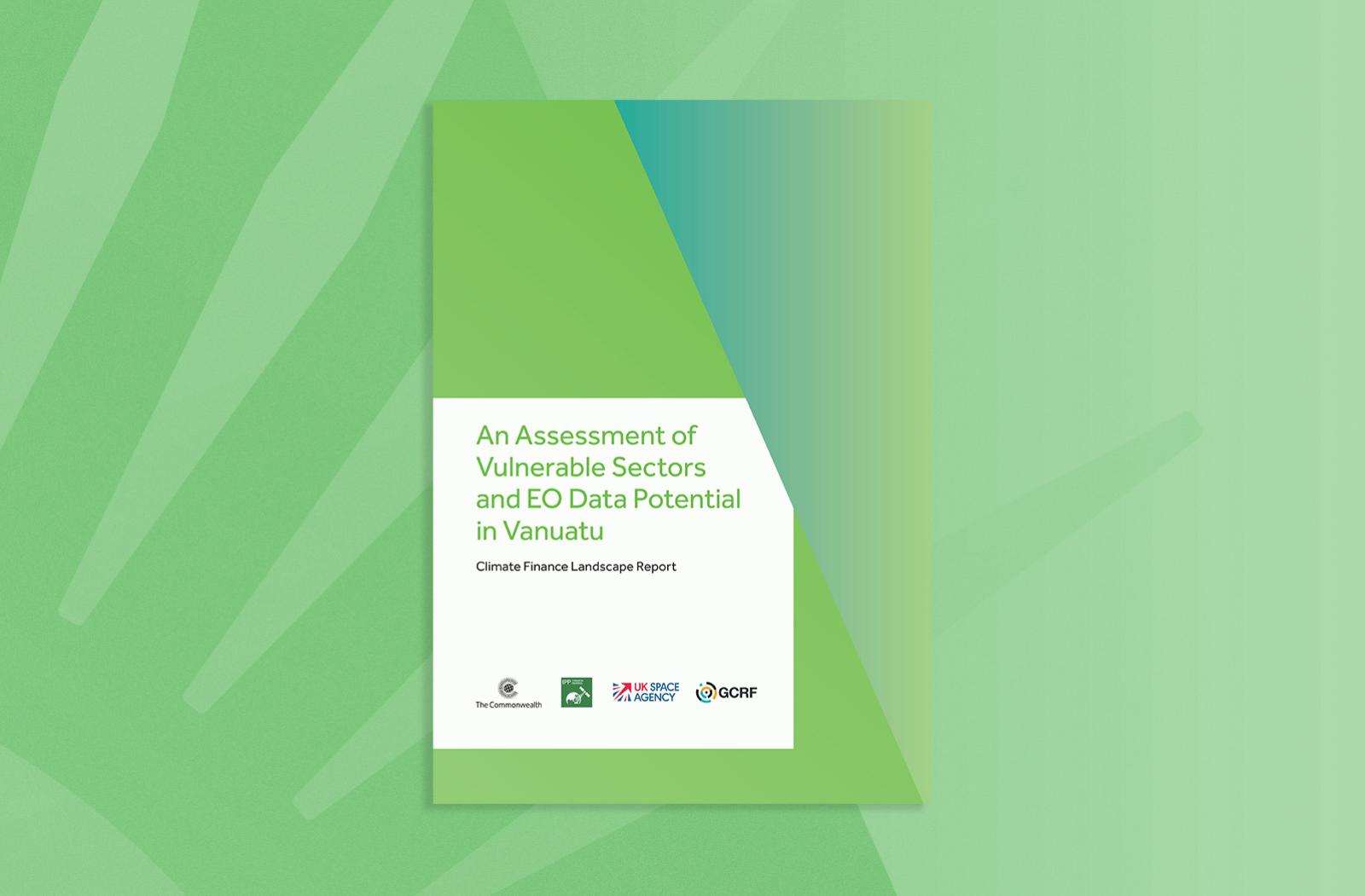 Assessment of Vulnerable Sectors and EO Data Potential in Vanuatu