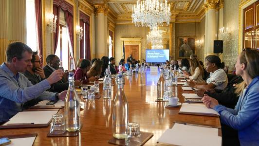 African diaspora investment delegates at Commonwealth roundtable