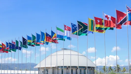 Commonwealth flags