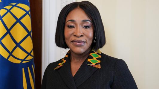 Headshot of the Secretary-General, Hon Shirley Botchwey