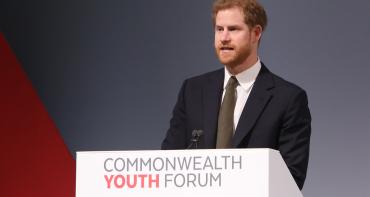 Prince Harry at the Youth Forum