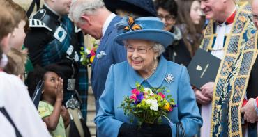 Her Majesty The Queen at Westminster Abbey