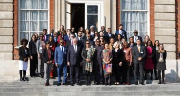 Group photo of the Commonwealth Diplomats Induction Programme (CDIP) class of 2022