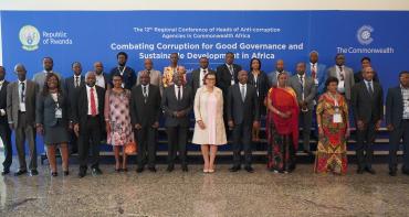 Delegates at the 12th edition of the Secretariat’s landmark Regional Conference of Heads of Anti-Corruption Agencies in Commonwealth Africa