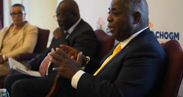 Prime Minister of the Bahamas at the Marlborough House Dialogues