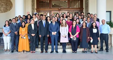 Full group of participants at the human rights workshop in Mauritius