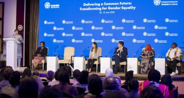 Panel at the Commonwealth Womens Forum