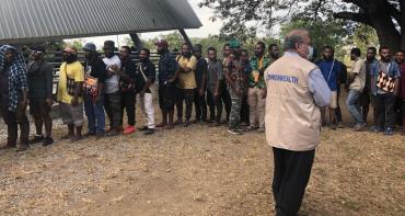 Commonwealth observer oversees voting in the Papua New Guinea 2022 elections