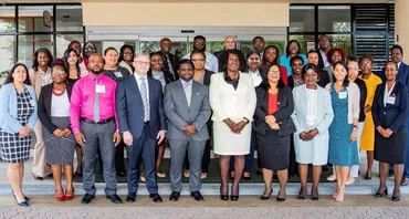 Participants from the workshop in Jamaica