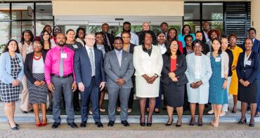 Participants from the workshop in Jamaica