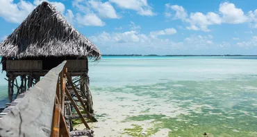 Beach in Kiribati