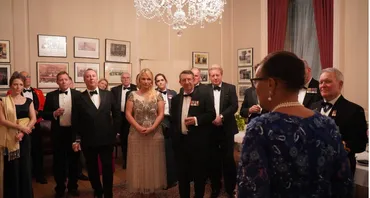 Military judges gathered from several Commonwealth countries at Marlborough House to discuss strategies for transforming military justice systems.