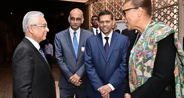 Mauritius PM and SG