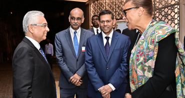 Mauritius PM and SG