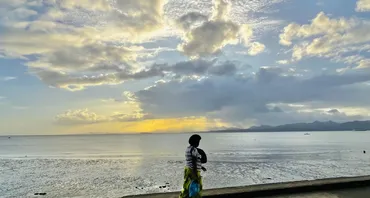 Suva seawall in Fiji