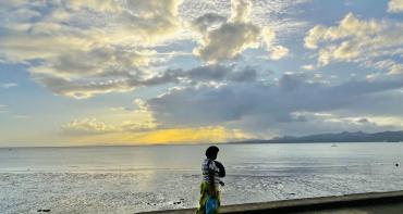 Suva seawall in Fiji