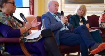 Commonwealth Secretary-General speaking at Marlborough House event