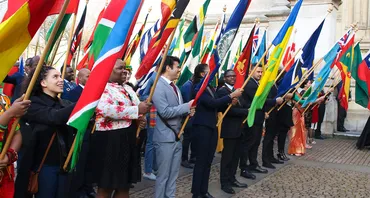 Flags Commonwealth Day