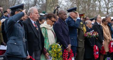 wreath laying commonwealth day 2023