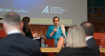 Commonwealth Secretary-General, the Rt Hon Patricia Scotland KC, speaking at the Monaco Ocean Initiative