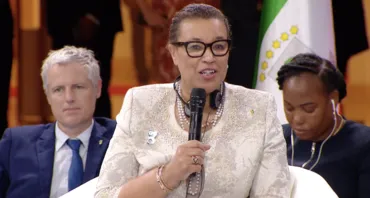 Commonwealth Secretary-General speaking at the One Forest Summit