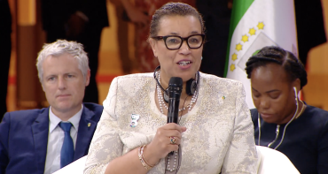 Commonwealth Secretary-General speaking at the One Forest Summit