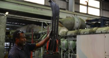 An engineer from the Solomon Islands