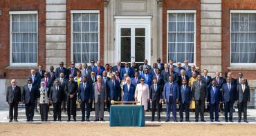 Commonwealth Leaders Event family photo