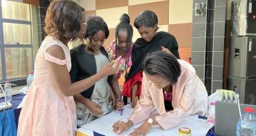Group of women at the bootcamp