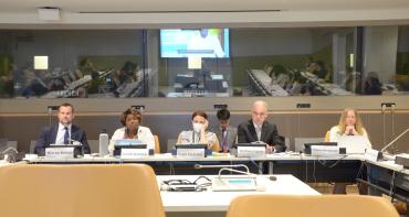 Panel member speaking