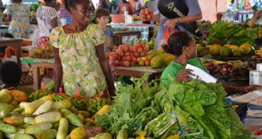 Market in Barbados