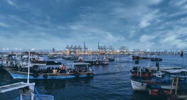 Harbour in Pakistan