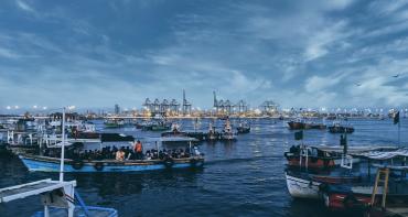 Harbour in Pakistan