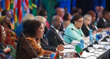 Uzoamaka Nwamarah is an Adviser on Climate Change at the Commonwealth Secretariat, where she is responsible for providing strategic leadership and technical oversight on the Commonwealth NDC Programme, along with gender and youth mainstreaming. 