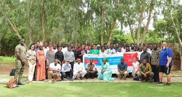 Senegal group photo