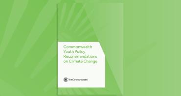 Cover image of Commonwealth Youth Policy Recommendations on Climate Change