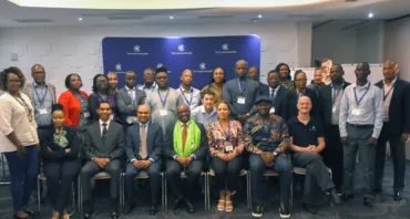 African election officials at workshop