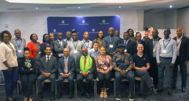 African election officials at workshop